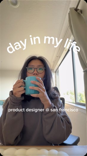 elaine on Instagram: "welcome to a very mediocre day in my life as a ux designer living in san francisco"