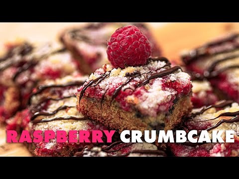 Easy Raspberry Crumble Cake Recipe - Berry Crumb Cake