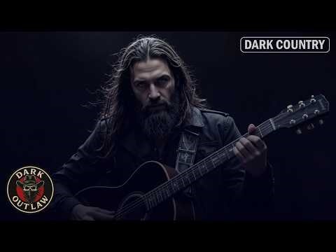 GOD FEELS FAR - Dark Country Music | Dark Outlaw Country Song (Lyric Video)