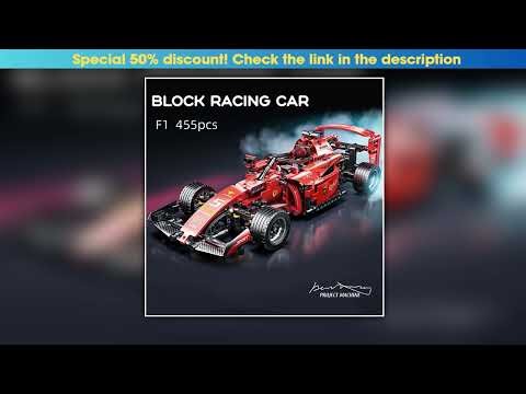 ToylinX F1 RC Race Cars Building Sets MOC Remote Control Car Building Blocks Cool Collectible