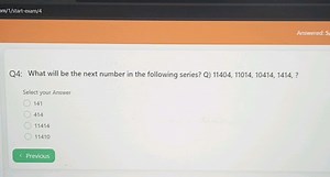 min/start-exam/4Anowered: 5Q4: What will be the next number ... | Filo