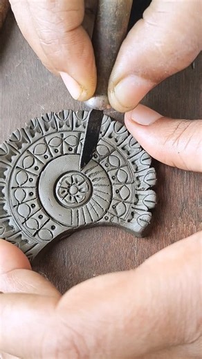 103K views · 927 reactions | Making process of Terracotta pendant with earrings set ♥️ #terracottajewellery #handmadewithlove #handmadejewelry #clayart #art #crafts #creative | Saanvi Kala | Facebook