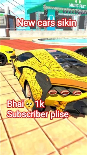 NEW CAR ISKINS ADD😱😱 IN INDIAN BIKE DARIVIG 3D ME #indianbikedriving3d #sorts #viral