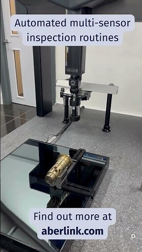 Aberlink AutoJoint Camera & CNC Lightbox #shorts #metrology #aberlink #multisensor #camera