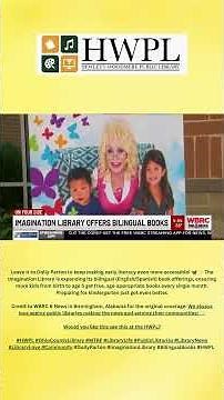 Dolly Parton is expanding her Imagination Library! 🦋📚