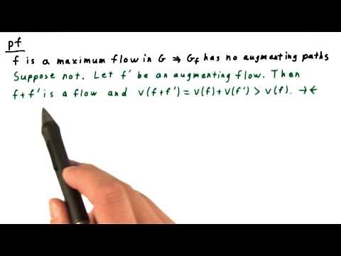 The Max-Flow Min-Cut Theorem - GT- Computability, Complexity, Theory: Algorithms