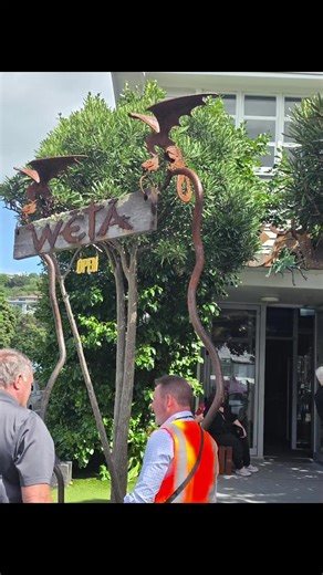 #weta work shop 20minutes from #Wellington's city centre. #lordoftherings #thehobbit