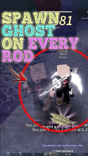 How to spawn your ghost on every rod😯 #fisch #roblox #robloxfisch #robloxedit #robloxgames