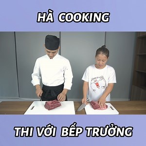 Lần đầu thách đấu với bếp trưởng 5 sao | Hà Cooking