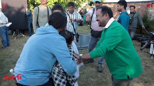 Projapati 2 - Behind The Scenes | London Diaries 1 Here’s a peek behind the lens as PROJAPATI 2 comes alive—one moment, one memory at a time. #BehindTheScenes #BTS #Projapati2 #ThisChristmas | Dev