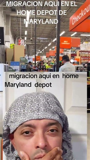 migracion aqui en home depot de Maryland