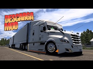 DESCARGA FREIGHTLINER CASCADIA CUSTOM PARA EL AMERICAN TRUCK SIMULATOR | ATS MOD v1.57