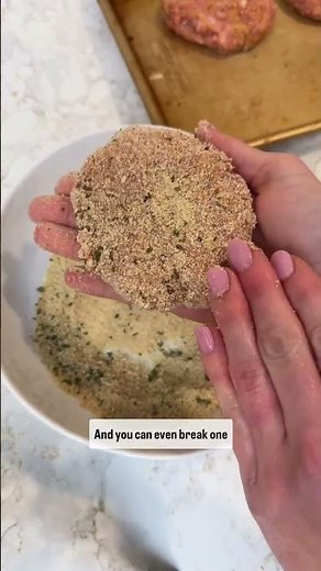 AIR FRYER CRISPY CHICKEN PATTIES 🍔