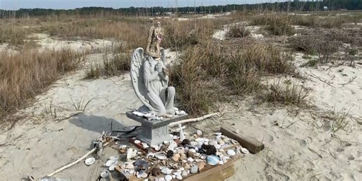 State agency wants ‘Angel of Hope’ statue in Cherry Grove moved