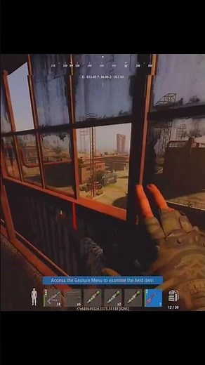 Trying to learn standing recoil asap #rust #rustgame #rustconsole #gaming