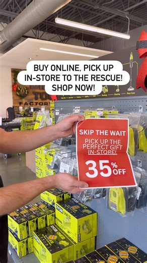 Direct Tools Factory Outlet on Instagram: "Shop Now: https://bit.ly/3MzAS47 Store Locator: https://bit.ly/3MIKDNr Last-Minute Shopping? Buy Online Pickup in Store To The Rescue—Your Gift Will Still Make It Under The Tree! 🏃‍♂️‍➡️🎄 Hurry! Santa’s Packing Up & So Are The Savings! Enjoy 35% Off* Online & At Your Local Store! . . . *Offer valid 12/19/25 through 12/24/25 at 11:59 PM EST. 35% off almost everything, exclusions apply. Valid in-store and online. Limit of 5 like items per customer. Cann