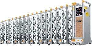 [Hot Item] Premium Automatic Sliding Retractable Safety Gate for Homes