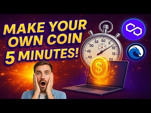 🚀 Create Your Own Crypto Coin in 5 Minutes (No Coding Needed!) 💰🔥