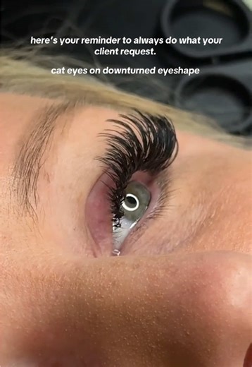 MAP 7mm inner corners -14mm outer corners #lashmap #lashmapping #cateye #lashextensions #fyp