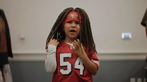 51K views · 10K reactions | ‘Little Fred Warner’ stole the show at today’s signing!  #49ers #FredWarner | 49ers Tailgate | Facebook