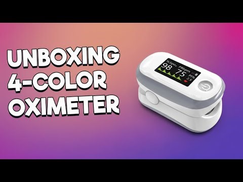 Alecaremed Oxygen Monitor Unboxing — 4-Color OLED Pulse Oximeter with Smart Features!
