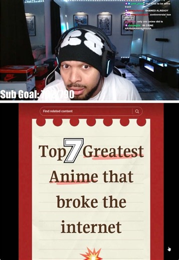 TOP 7 GREATEST ANIKE THAT BROKE THE INTERNET‼️ #anime #viral #fyp #reggiewill #animeedit