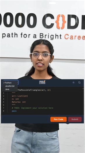 10000 Coders on Instagram: "Code cheste confidence vasthundi” – Idhi cheppadam kaadu… winners cheppina truth Weekly Coding Challenge lo win ayina students valla experience, struggle & learning share chesthunnaru Small challenges → Big growth Next challenge miss avvakandi Follow & stay ready 🔔 #codingchallenge #studentvoice #10000coders #practicetowin #developerjourney"