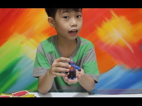 How to make Simple TOY ROBOT using Clay
