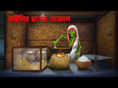 ডাইনির চপের দোকান । Dainir Choper Dokan । Bengali Horror Cartoon | Khirer Putul | Bhuter Golpo