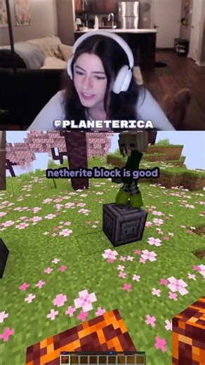 nether telepathy speedrun (3 tries!) | planeterica | #minecraft #gaming #shorts