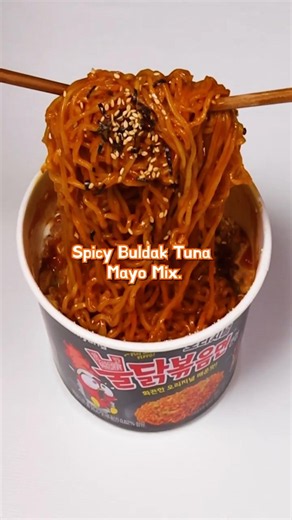 Ultimate Spicy Buldak Tuna Mayo Mix 🔥