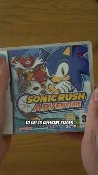 Reviewing my game collection #8 #sonicrushadventure #sonic #sonicthehedgehog #nintendo #nintendods