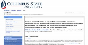 LibGuides: Elections: Datasets, Polling, and Statistics