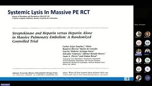 Pulmonary Embolism: Diagnosis, Risk Stratification & Management