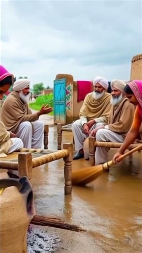 Vegetable Seller at the Door | A Beautiful Village Moment