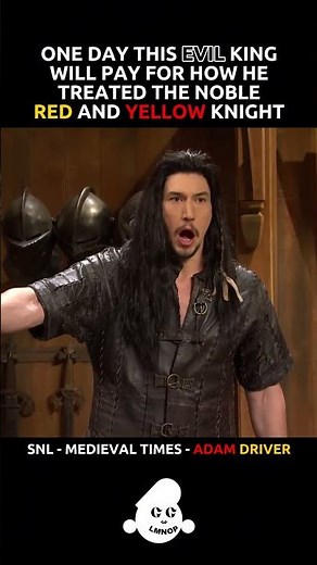 THIS VILLAGE NEEDS A NEW KING! (FUNNY SNL SKETCH FEAT. ADAM DRIVER)