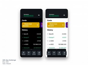 002 - Wallet app #DailyUI