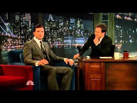 Tom Welling on Late Night with Jimmy Fallon 5-5-2011