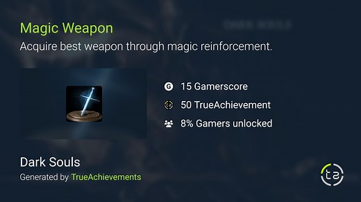Magic Weapon achievement in DS1