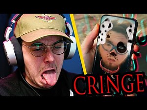 you sent me cringe tiktoks.