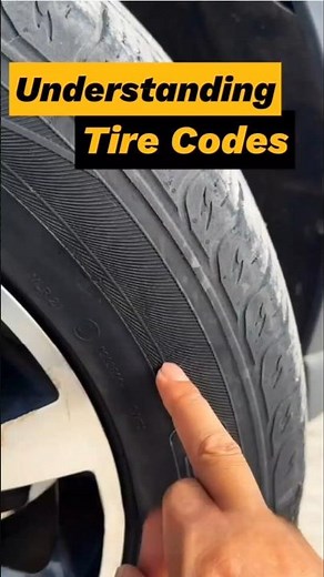 Tips for Reading Tire Codes for Stability and Driving Safety #cardrivingtips #automobile #shorts