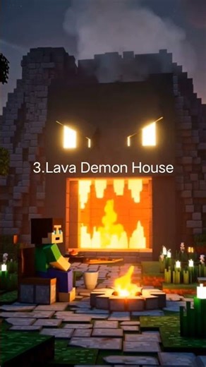 Monster Houses You Must See.#minecraft #minecraftbuild #trend