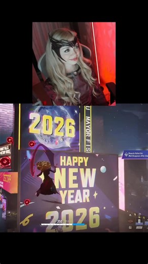 Kira | Marvel Rivals Content Creator on Instagram: "Times Square Ball Drop ✨Marvel Rivals Edition💃🏼🫡! How did you spend New Year’s? 🎆 #MarvelRivals #MarvelRivalsPartner #MarvelRivals2026 #gamer #ScarletWitch"