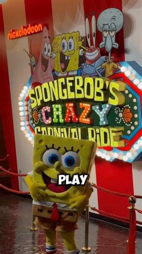 Las Vegas on Instagram: "Did you know @nickelodeon opened a new @spongebob dark ride in Las Vegas?! Visit SpongeBob’s Crazy Carnival Ride at @circusvegas today."