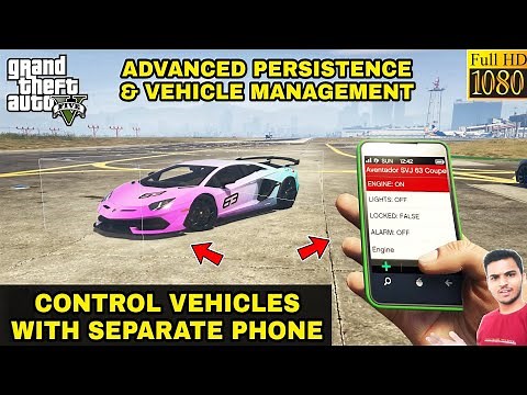 GTA 5 : HOW TO INSTALL ADVANCED PERSISTENCE & VEHICLE MANAGEMENT MOD🔥🔥🔥