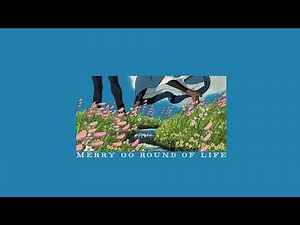 | 1 hour | Joe Hisaishi - MERRY GO ROUND OF LIFE (slowed + reverb) (from HOWL'S MOVING CASTLE)