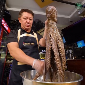 3.7M views · 66K reactions | $2 Octopus vs $100 Octopus! Huge Ocean Monster Served Five Ways!   | Best Ever Food Review Show | Facebook