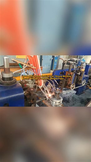 JP-76 Solid-State Welding: The "Strong Welding Secret" for High-Frequency Welded Pipes FOSHAN JOPAR INTELLIGENT EQUIPMENT CO., LTD. We are a professional manufacturer of high-frequency straight seam welded pipe machines. Our main products include: ERW HF Tube/Pipe Mill, DFT/Direct Forming To Square Tube, Stainless Steel Pipe Manufacturing Machines, Slitting Machines, Shearing Machines, etc. Please contact us for more information aFOSHAN JOPAR INTELLIGENT EQUIPMENT CO., LTD. We are a professional