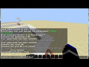 Minecraft : Tuto map pvp commande block 1/3 : Création des kits