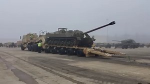 1.1M views · 10K reactions | The T28 Super Heavy Tank's hull (60 tons) is loaded up onto the HET. The 30 ton outer track assemblies are being prepped next. | The U.S. Army Armor & Cavalry Collection | Facebook